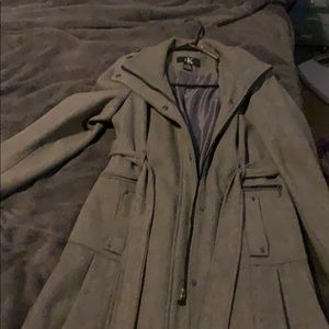 Grey CK coat